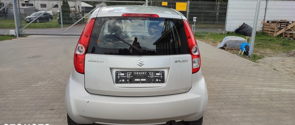 Suzuki Splash cena 8500 przebieg: 83000, rok produkcji 2012 z Oleśnica małe 92